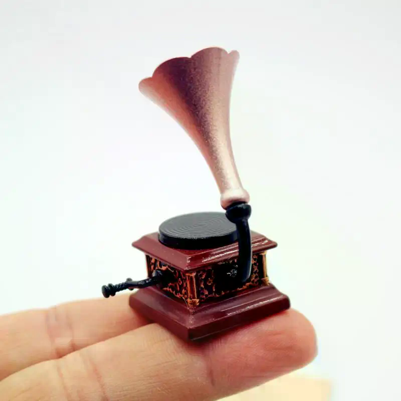 Puppenhaus Vintage Phonograph  – Sustainable Living Products Bewertung und Preis